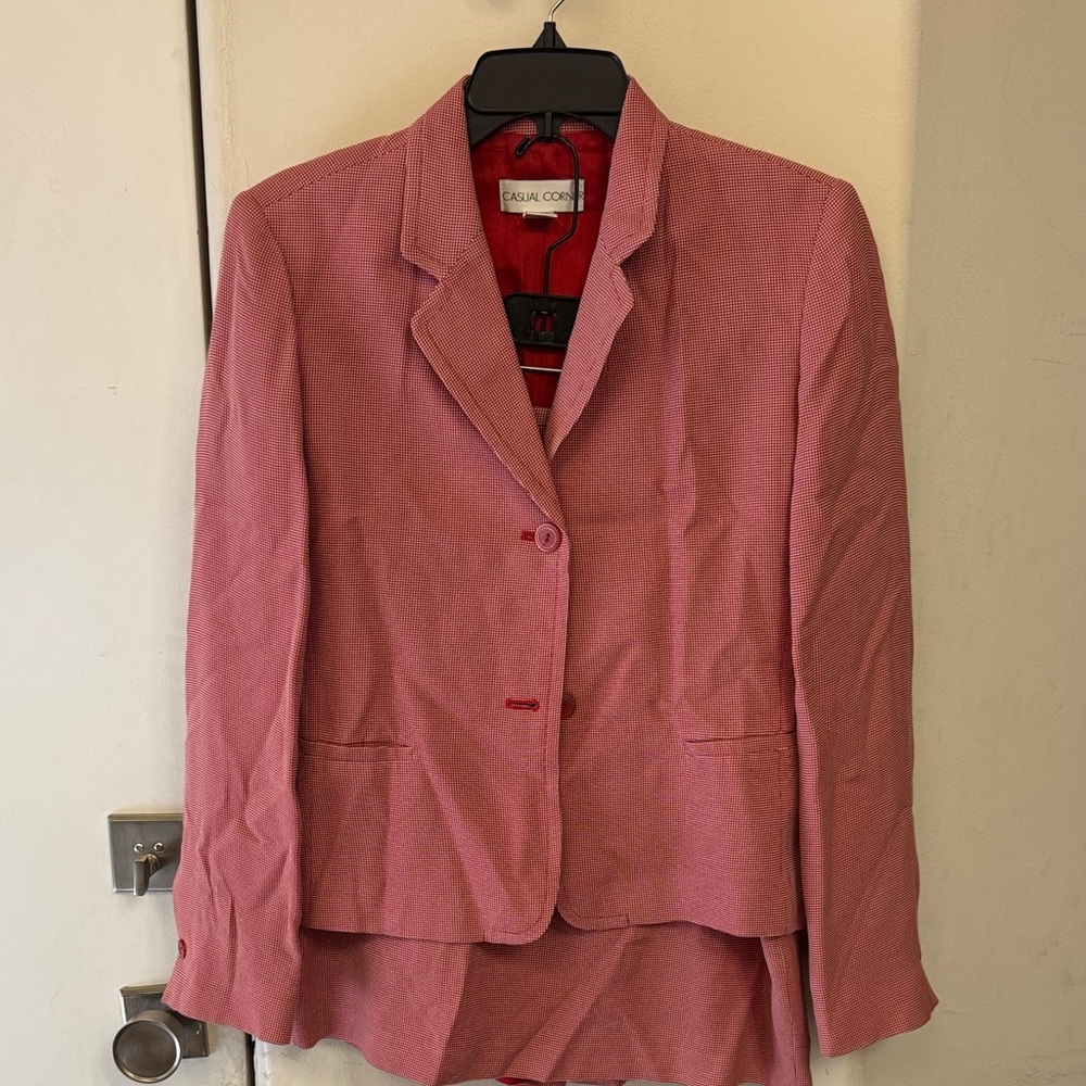 Casual Corner Pink Blazer